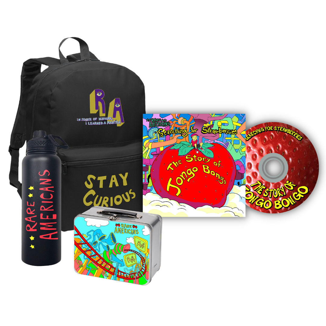 Searching For Strawberries Backpack Bundle CD