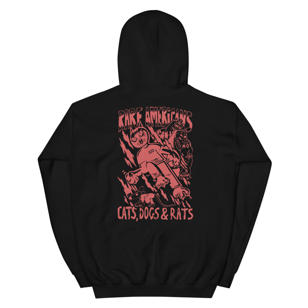 Cats, Dogs, and Rats Hoodie